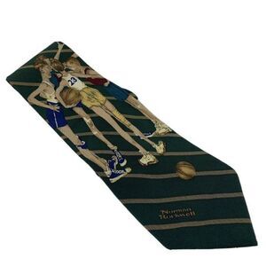 Norman Rockwell Saturday Evening Post Silk Tie